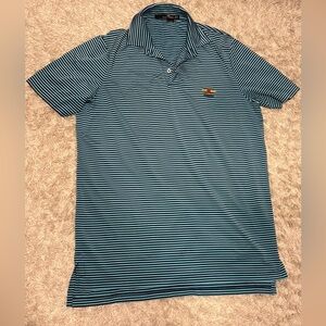 Ralph Lauren blue and black Striped Polo